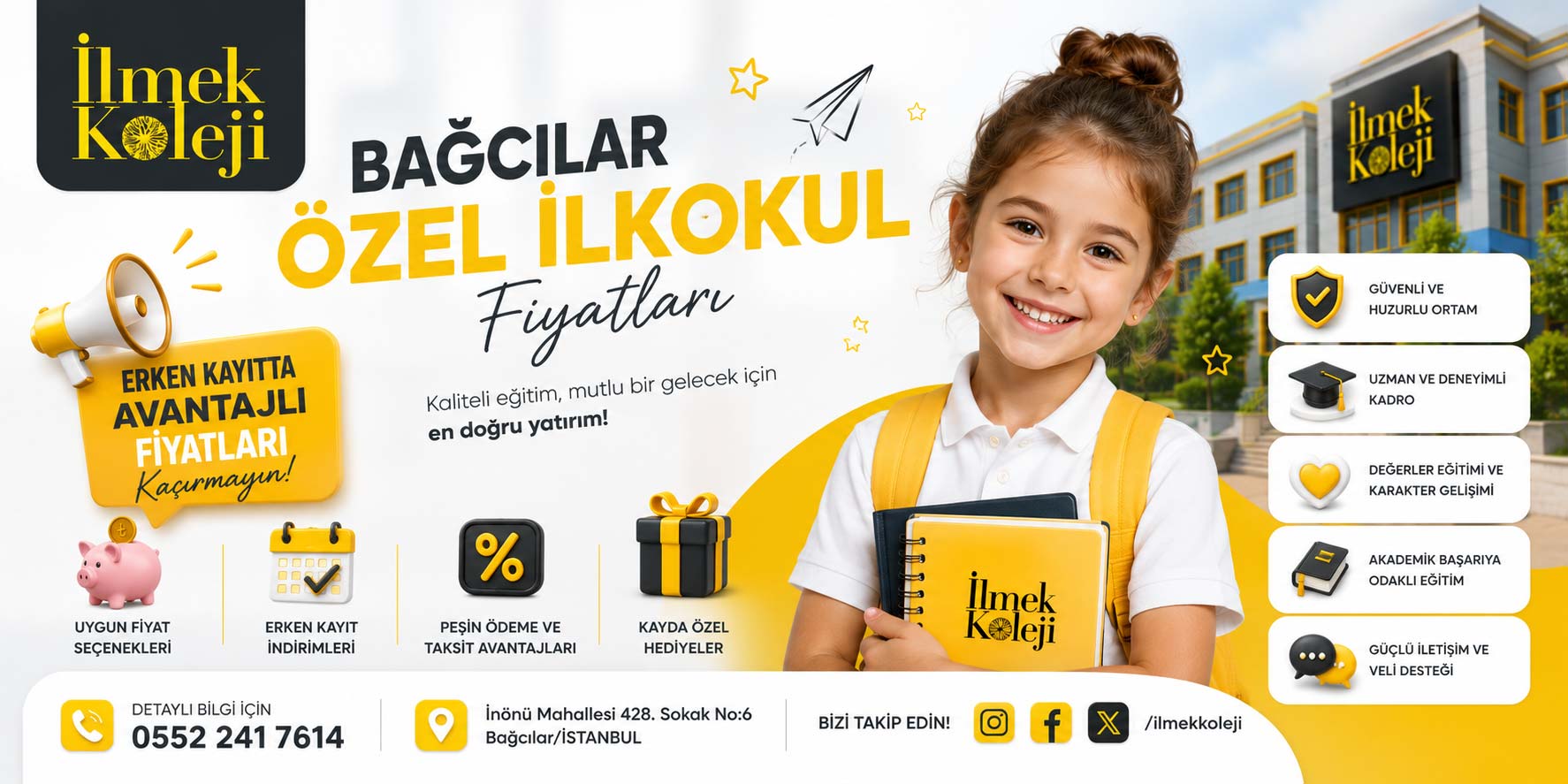 Bağcılar Özel ilkokul Fiyatları