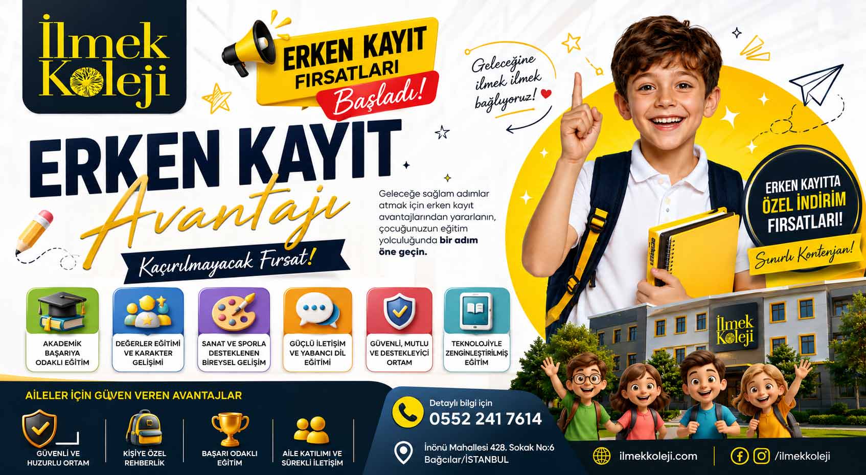 Bağcılar Özel Okul Kayıtlar Başladı