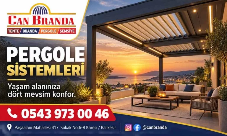 Balıkesir Pergole Sistemleri