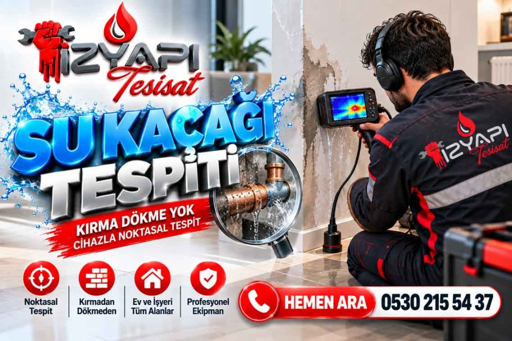İstanbul Su Kaçağı Tespiti