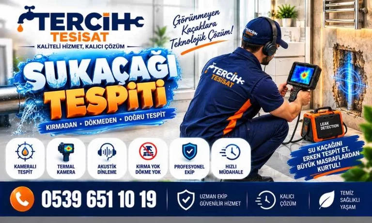 Kameralı Su Kaçağı Tespiti