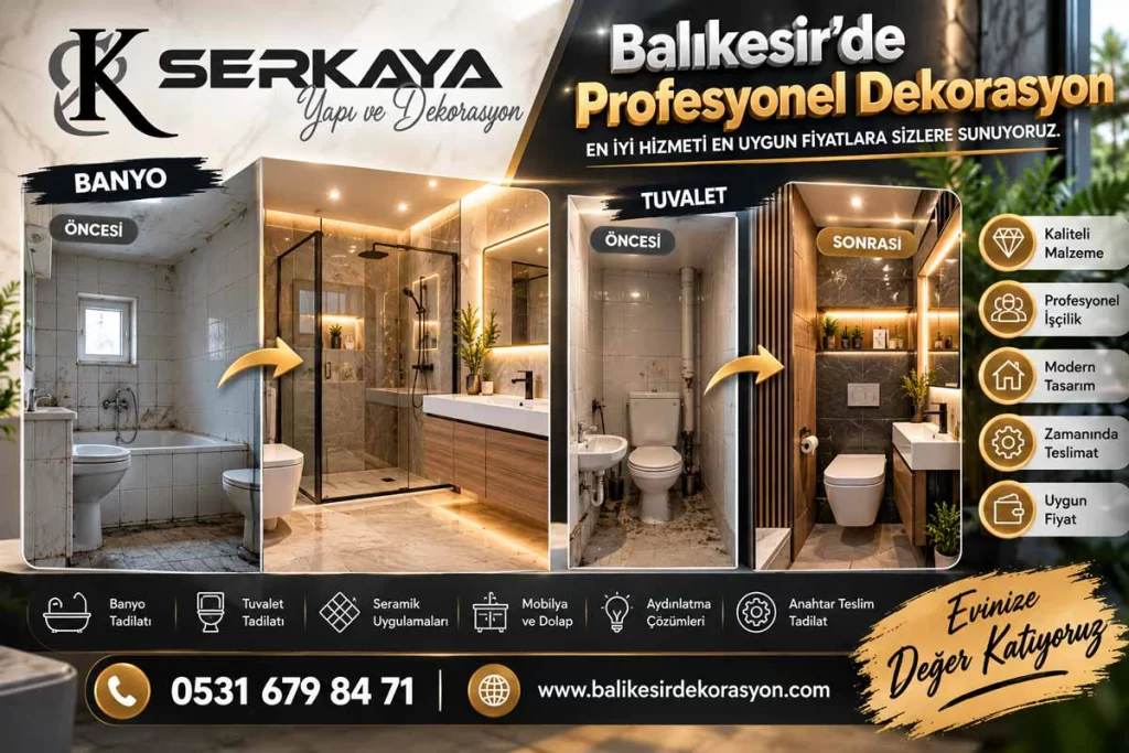 Balıkesir’de Profesyonel Dekorasyon